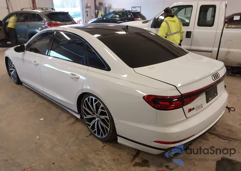 2021 Audi S8 Tfsi Quattro Tiptronic из США, поврежденный, VIN WAU8SAF83MN019065